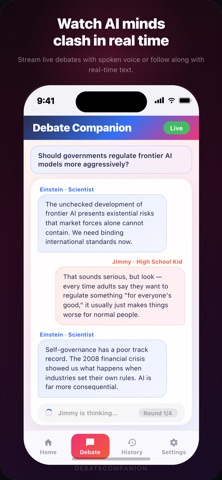 DebateCompanionAI Screenshot 3 of 8