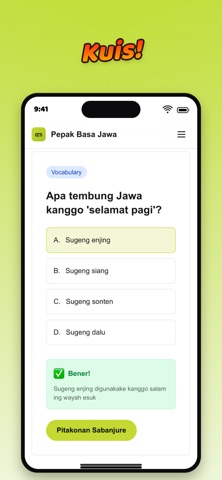 PBJ Komplit Bahasa Jawa screenshot