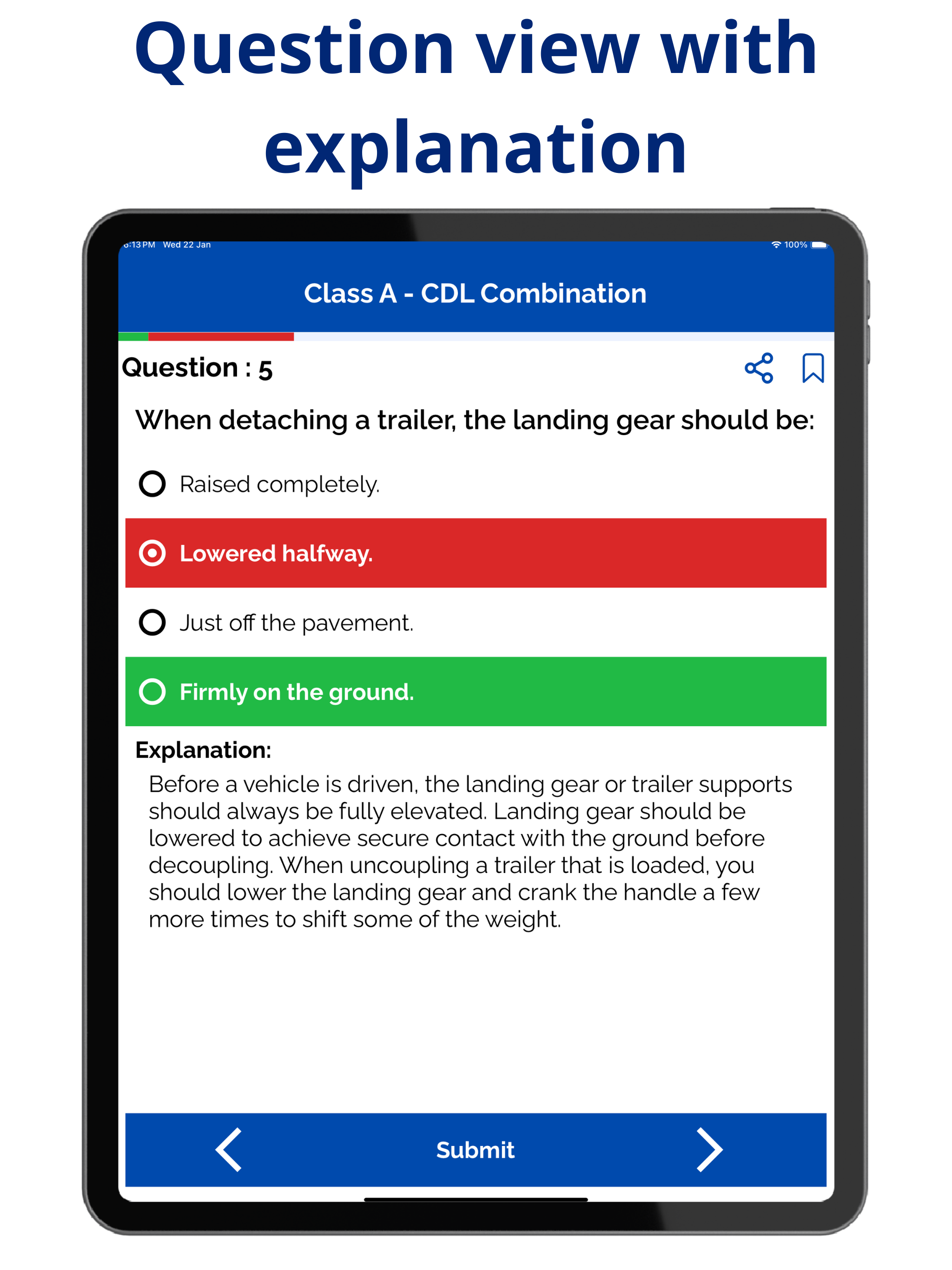 Utah CDL Prep Test screenshot 9