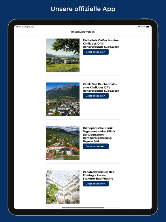 Screenshot #4 pour DRV Rehaverbund Südbayern