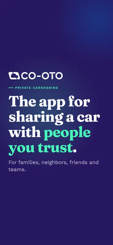 Co-oto: Private Car Sharing screenshot 1 of 10