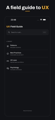 UX Field Guide screenshot