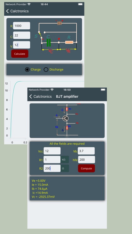 Electrocalc - electronics App screenshot-7