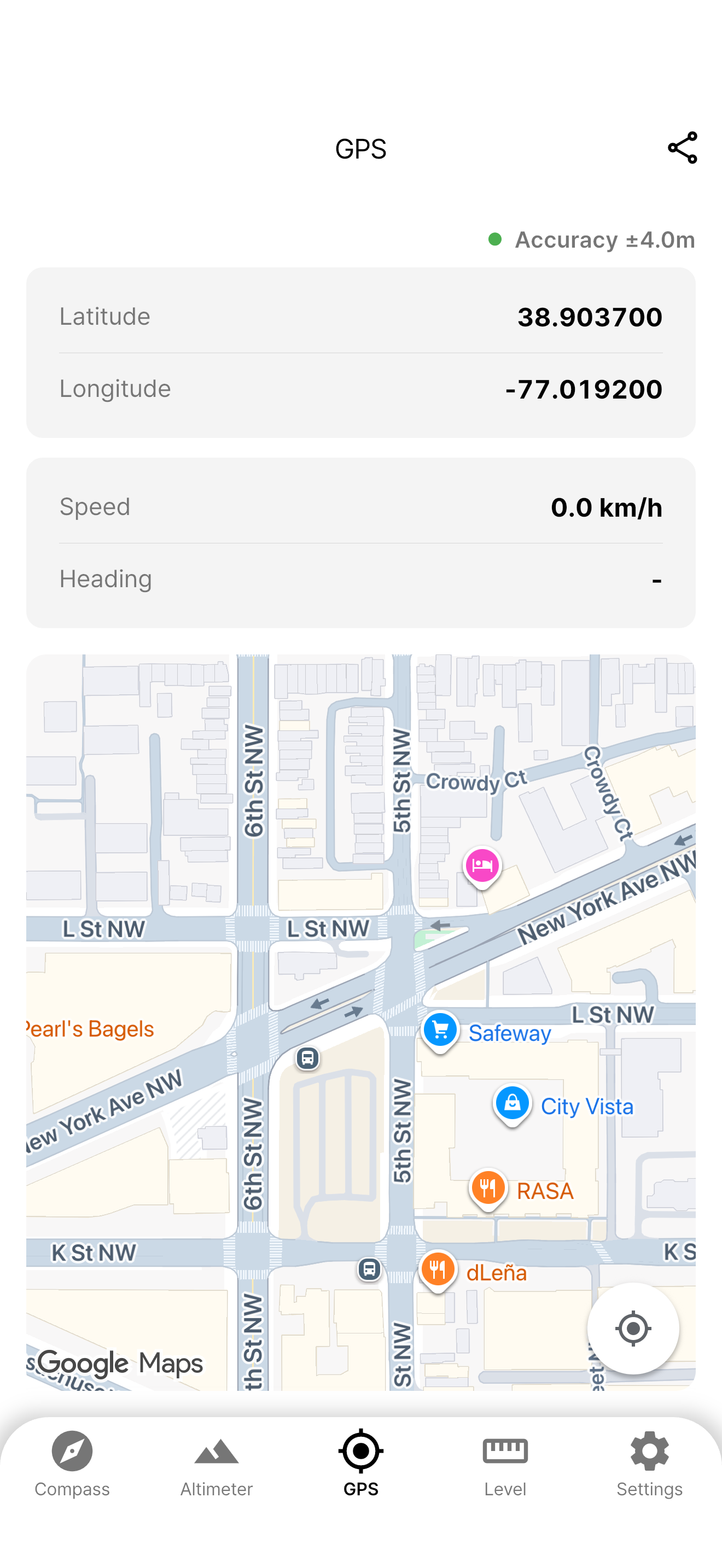 Ultra Precision Compass screenshot 3