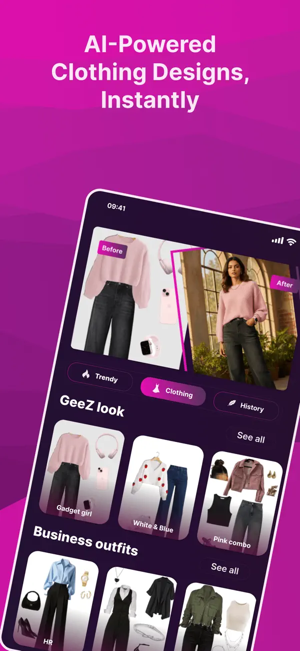 Screenshot #2 pour FoxyAI – AI Photo Generator