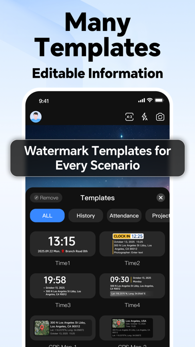 Timestamp Camera-Photo Tags iPhone screenshot 5 - Utilities app