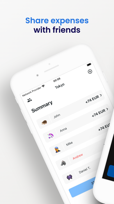 Divido - Split Group Expenses Screenshot