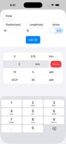 Video Trimmer - with seconds screenshot
