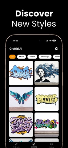 Graffiti AI: Mural & Wall Art screenshot