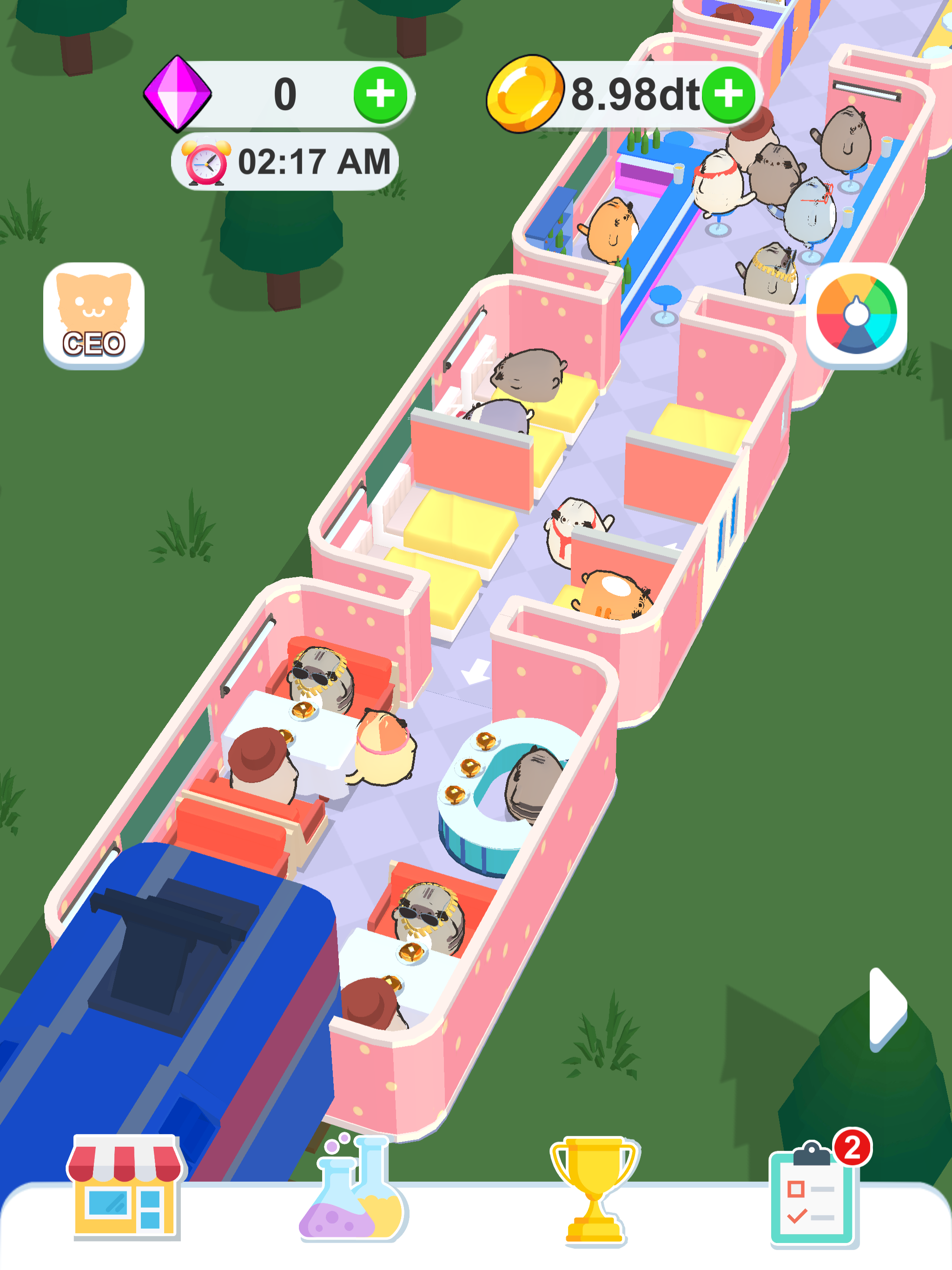 Cat Train Tycoon screenshot 9