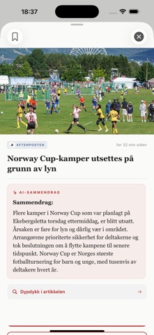 NorskNytt Screenshot 4