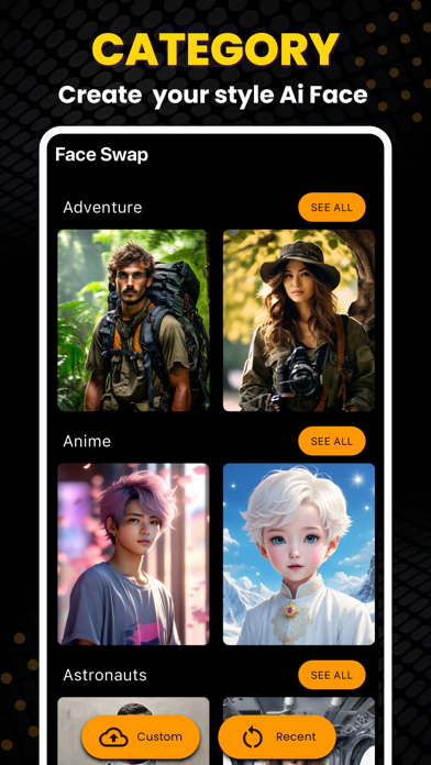 Screenshot #2 pour AI Face Swap:Face Photo Editor