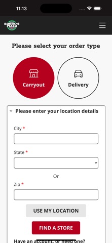 App screenshot