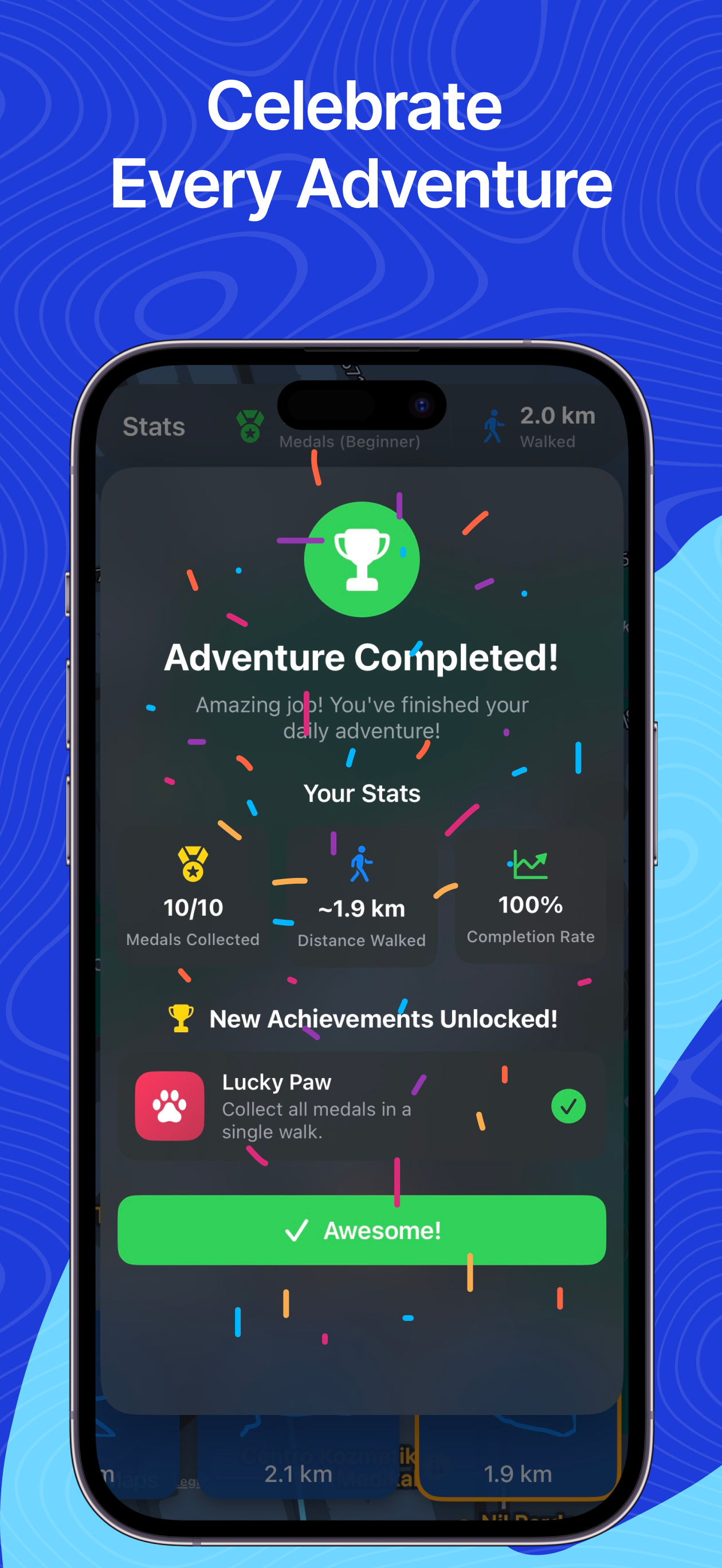 WalkMate Daily Route Generator screenshot 3
