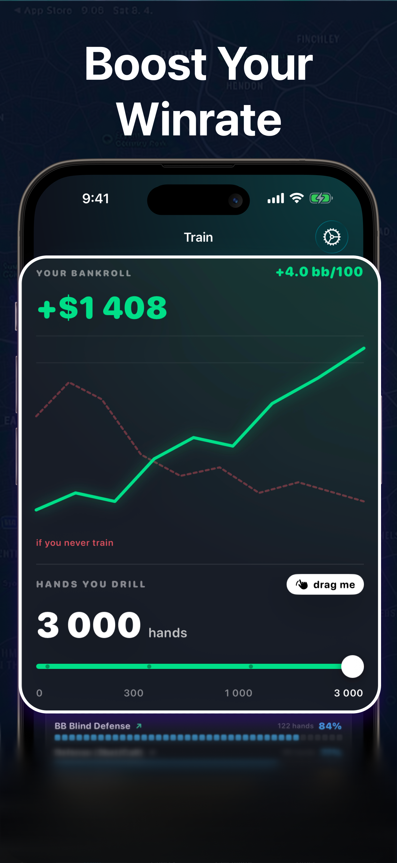 GTO Shark Holdem Poker Trainer screenshot 3