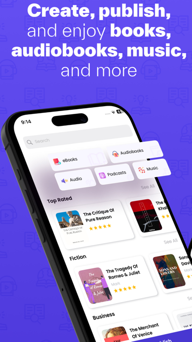 Soundbook Audio: Books & Music Screenshot