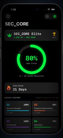 SEC_CORE iPhone screenshot