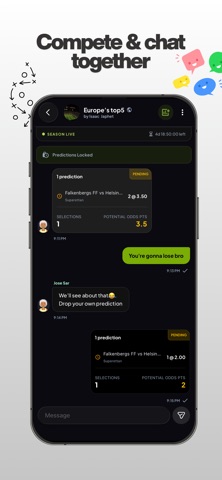 Notball: Predict with Friends iPhone screenshot