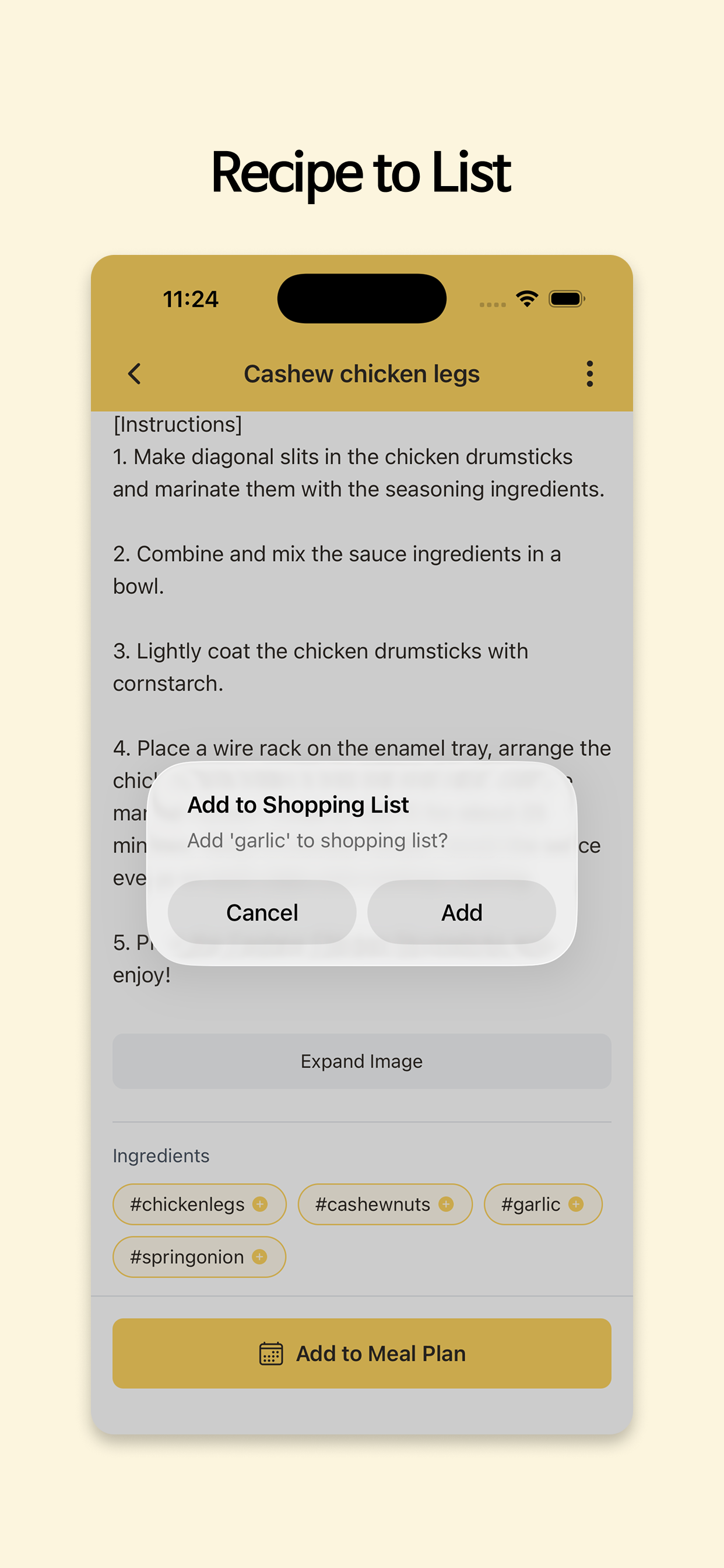 RecipeBox: Save & Organize screenshot 6