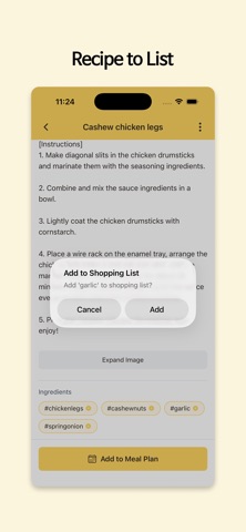 RecipeBox: Save & Organize Screenshot 6 of 7