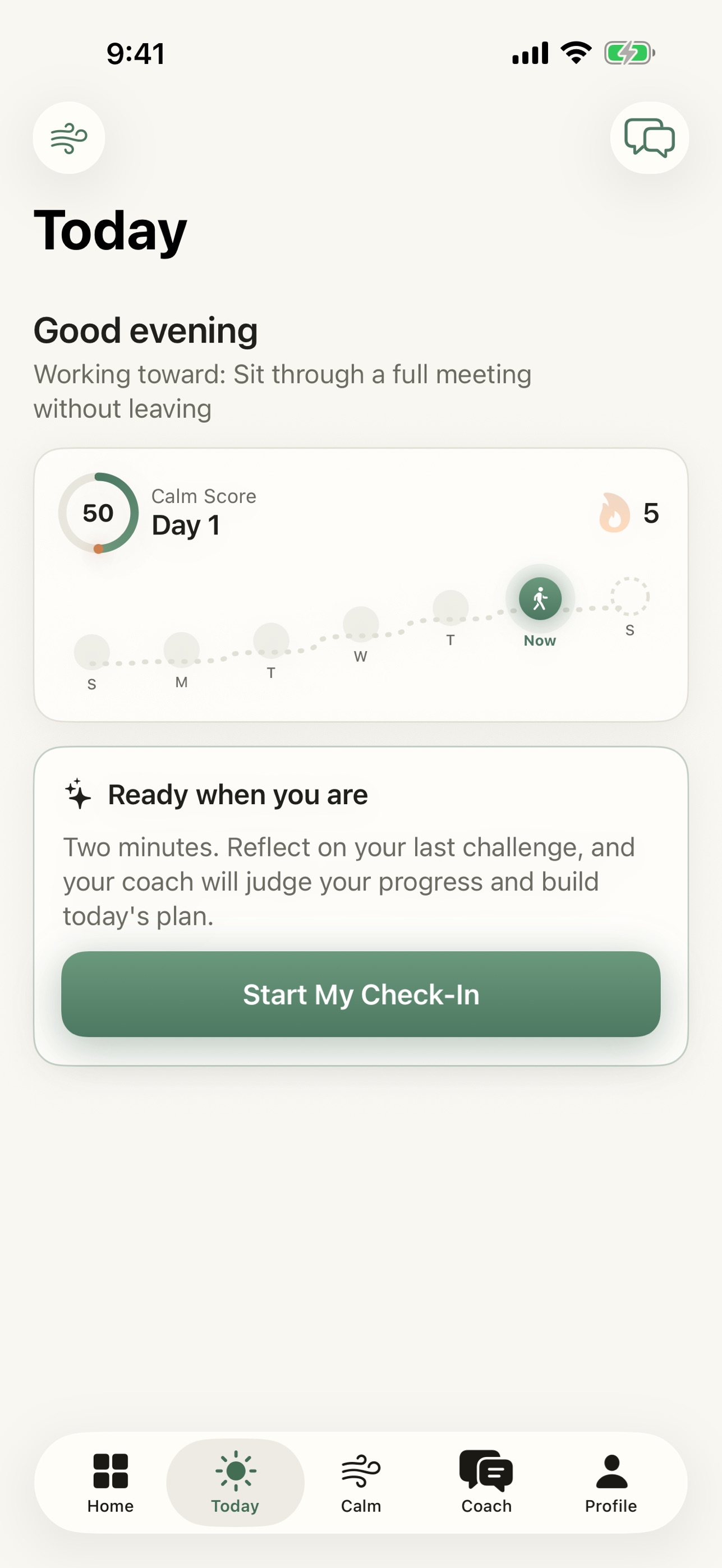 Screenshot 4 of Anxiety Coach AI: Calm Daily