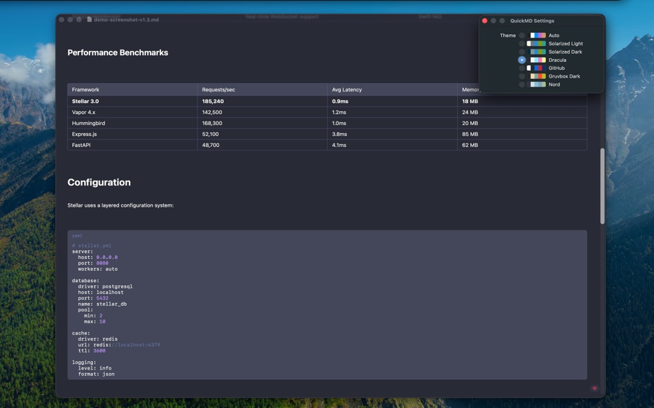 #1. QuickMD (macOS) De: BARTOSZ MACIEJ SROCZYNSKI