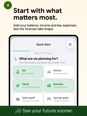 Foreseenly™ CashFlow iPad screenshot