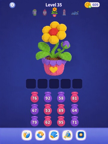 Cube Hit - Block Color Game 3D iPad screenshot