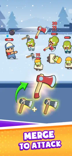 Backpack Hero: Merge Weapons iPhone Screenshot 1