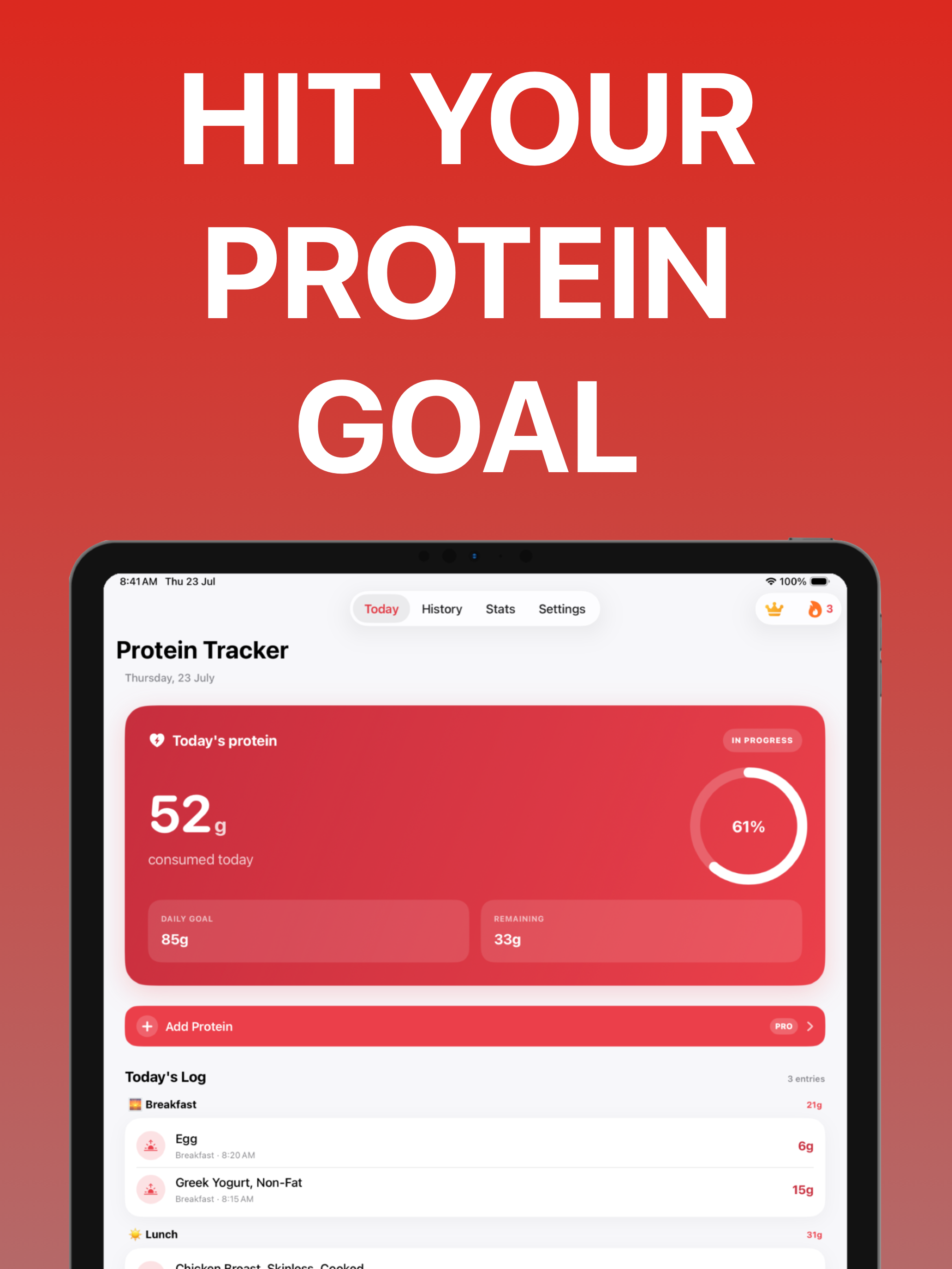 Protein Tracker - EasyProtein screenshot 5