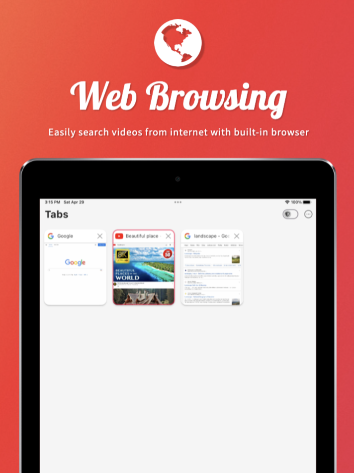 #3. aPlayer - Video Play, Web Cast (iOS) بواسطة: Le Tu