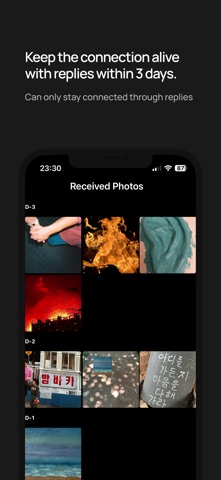 Connect via photo, SnapPal screenshot
