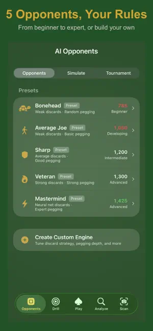 Cribbage Lab screenshot 3