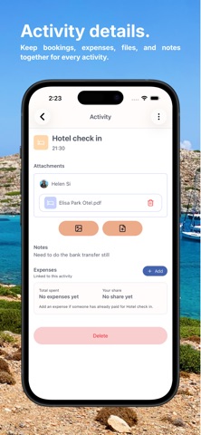 Tripals screenshot