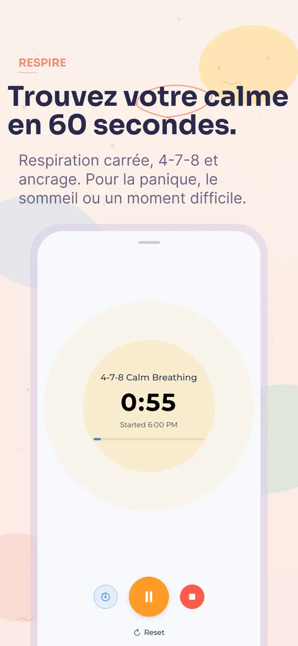 Screenshot #3 pour Anxiety Tracker