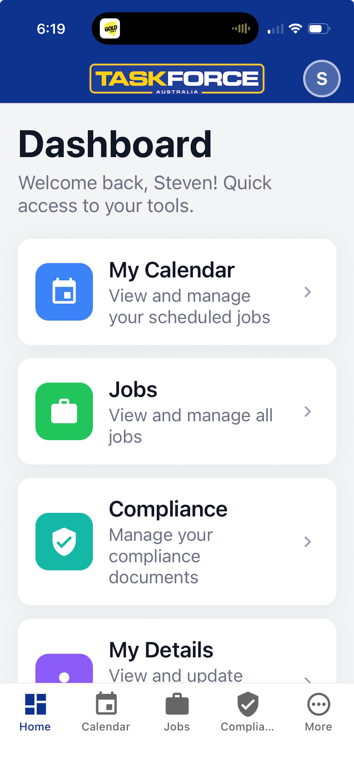 Taskforce Tradie App screenshot 4