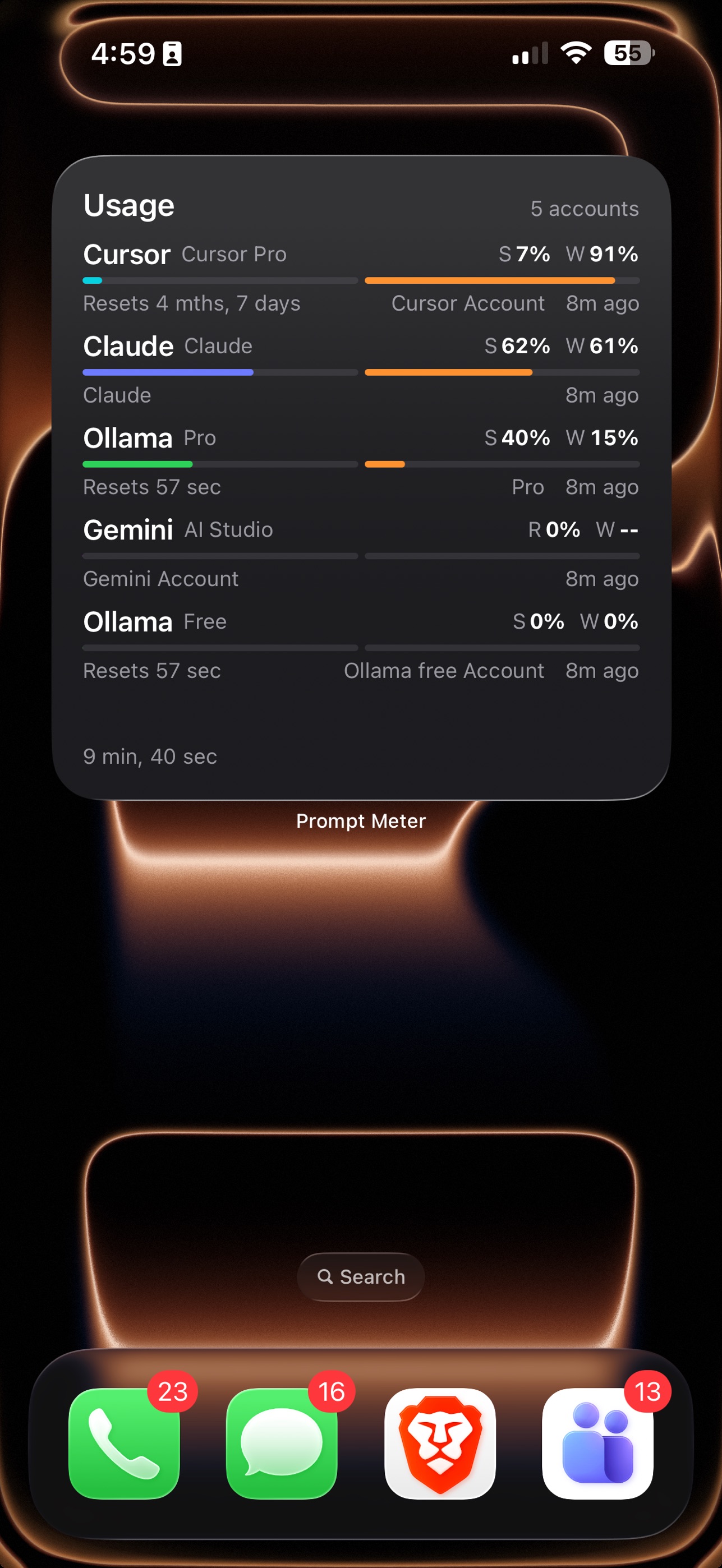 Screenshot 3 of Prompt Meter
