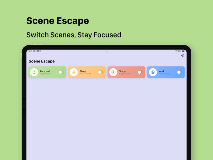 SceneEscapeStayFocused