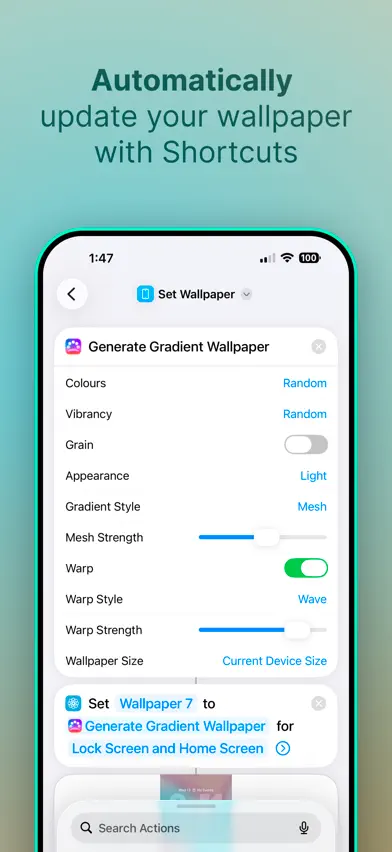 Radiant Gradients - Wallpapers screenshot 2