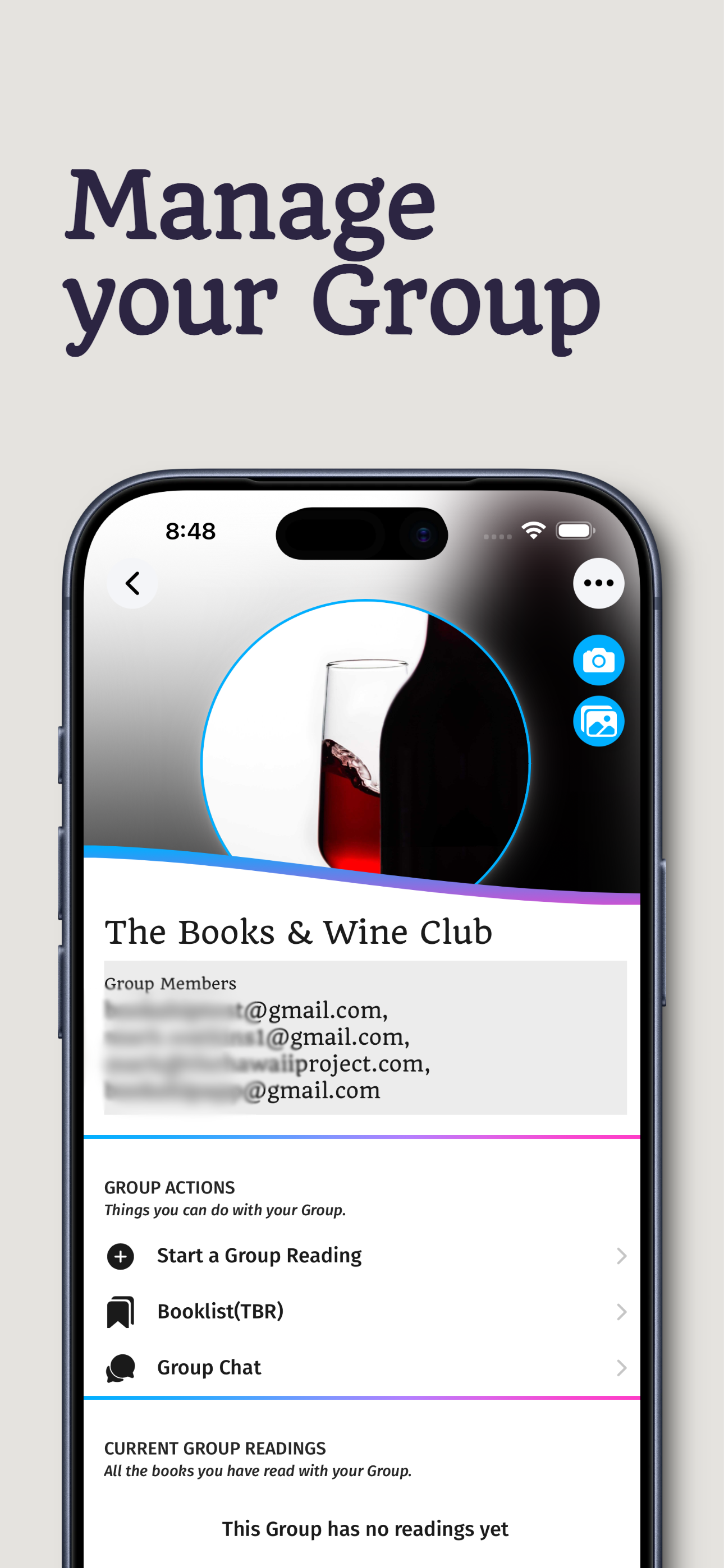Bookship: a virtual book club