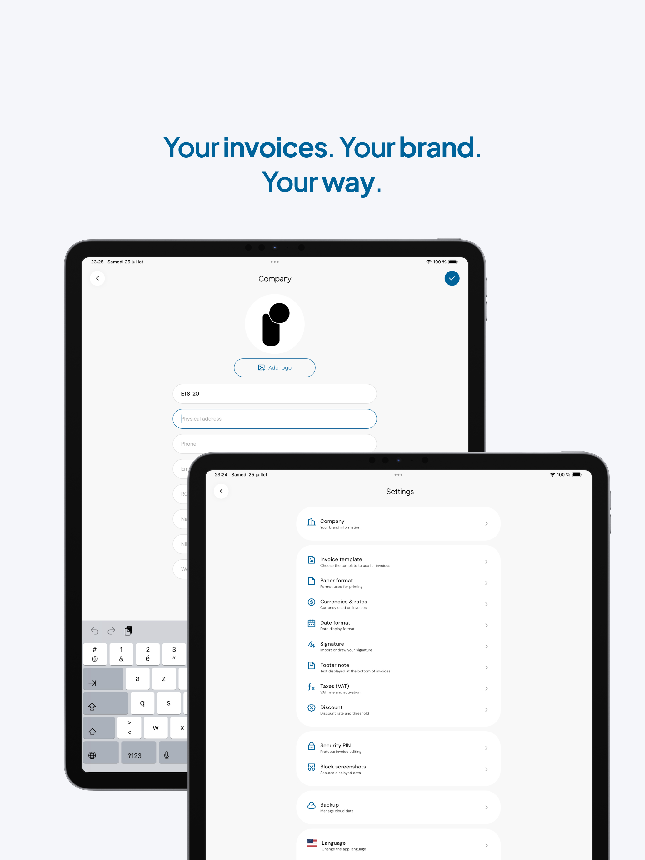 Faktir : Invoicing tool screenshot 9