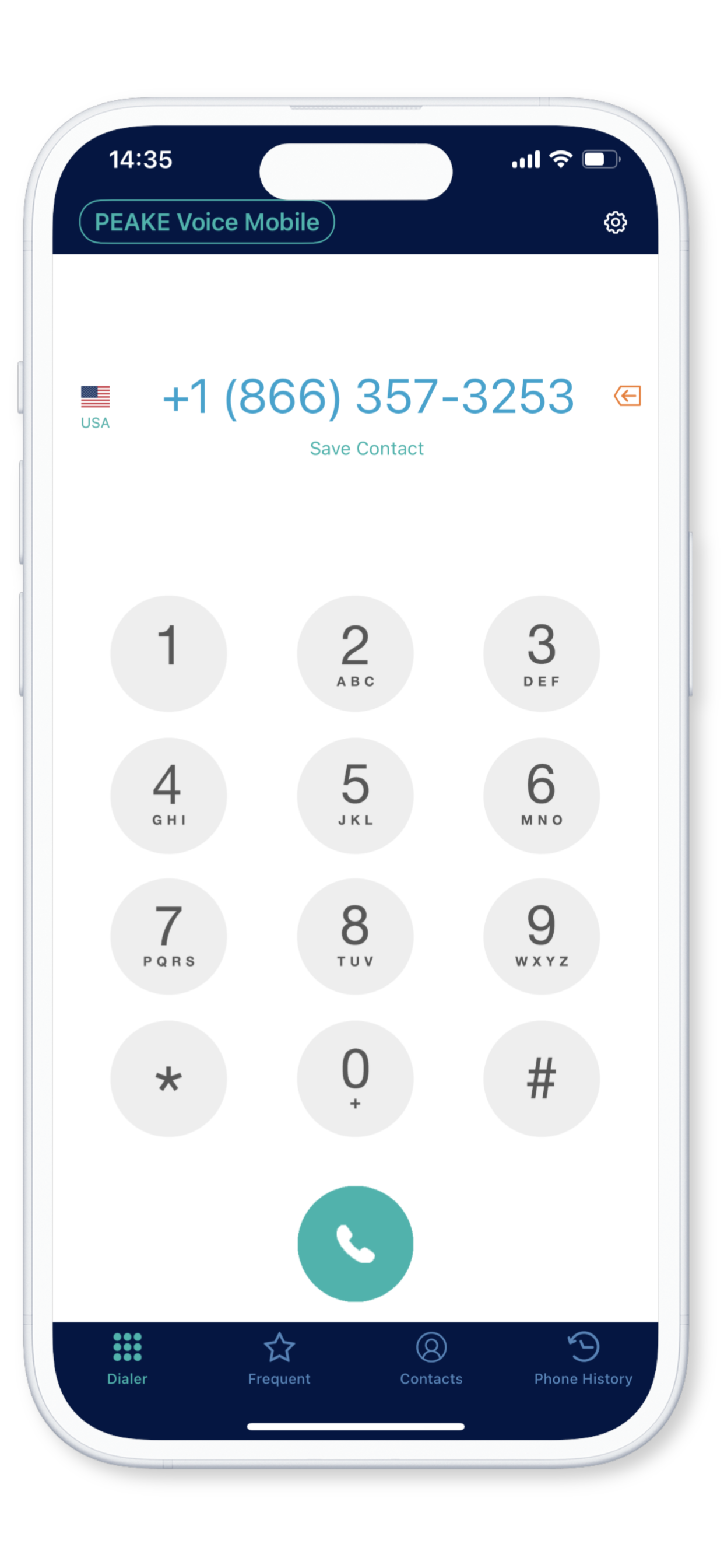 PEAKE Voice Mobile screenshot 3