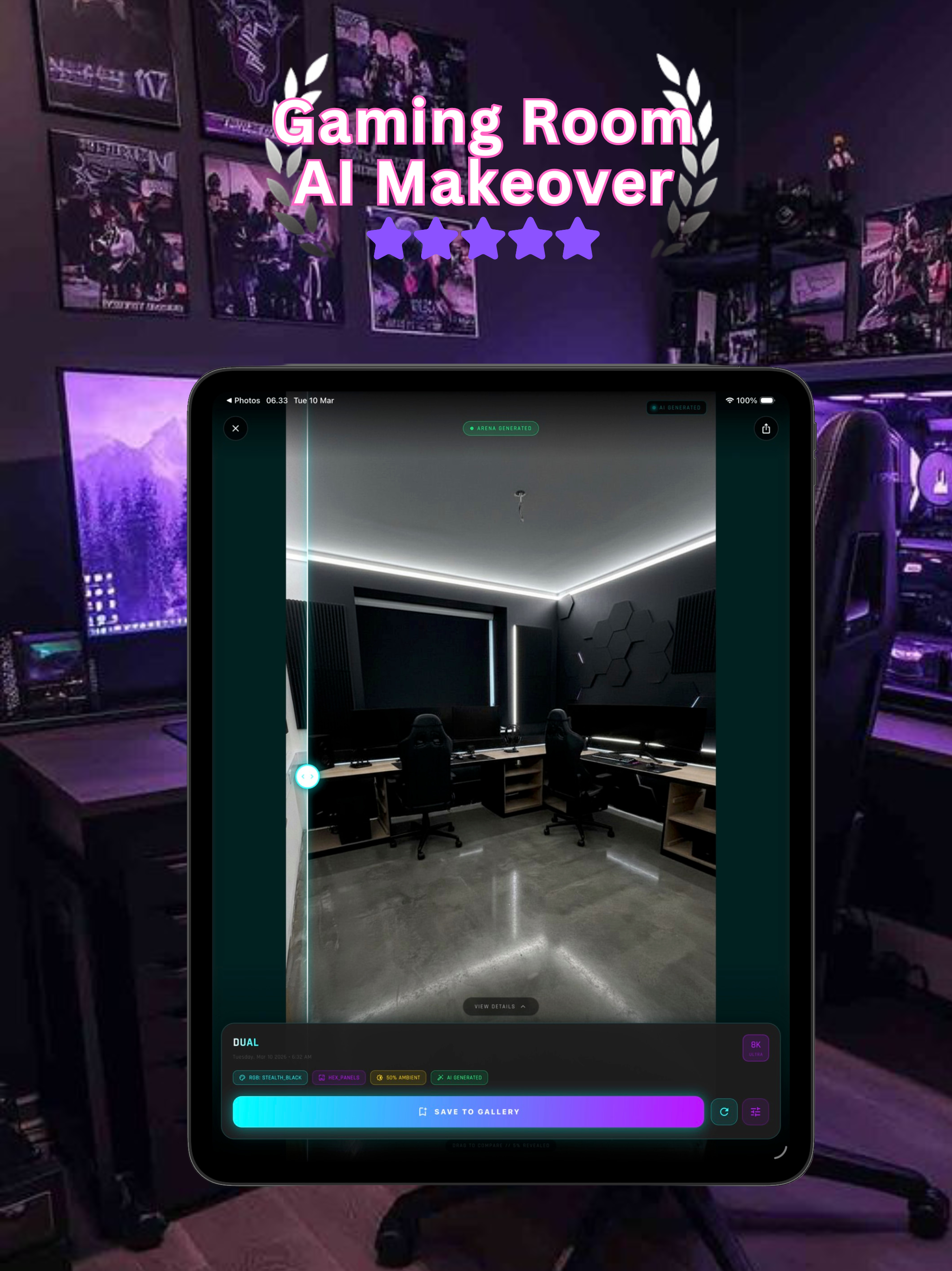 Gaming Room AI: Designer Dream screenshot 7