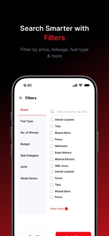 91Trucks - Buy New CVs screenshot