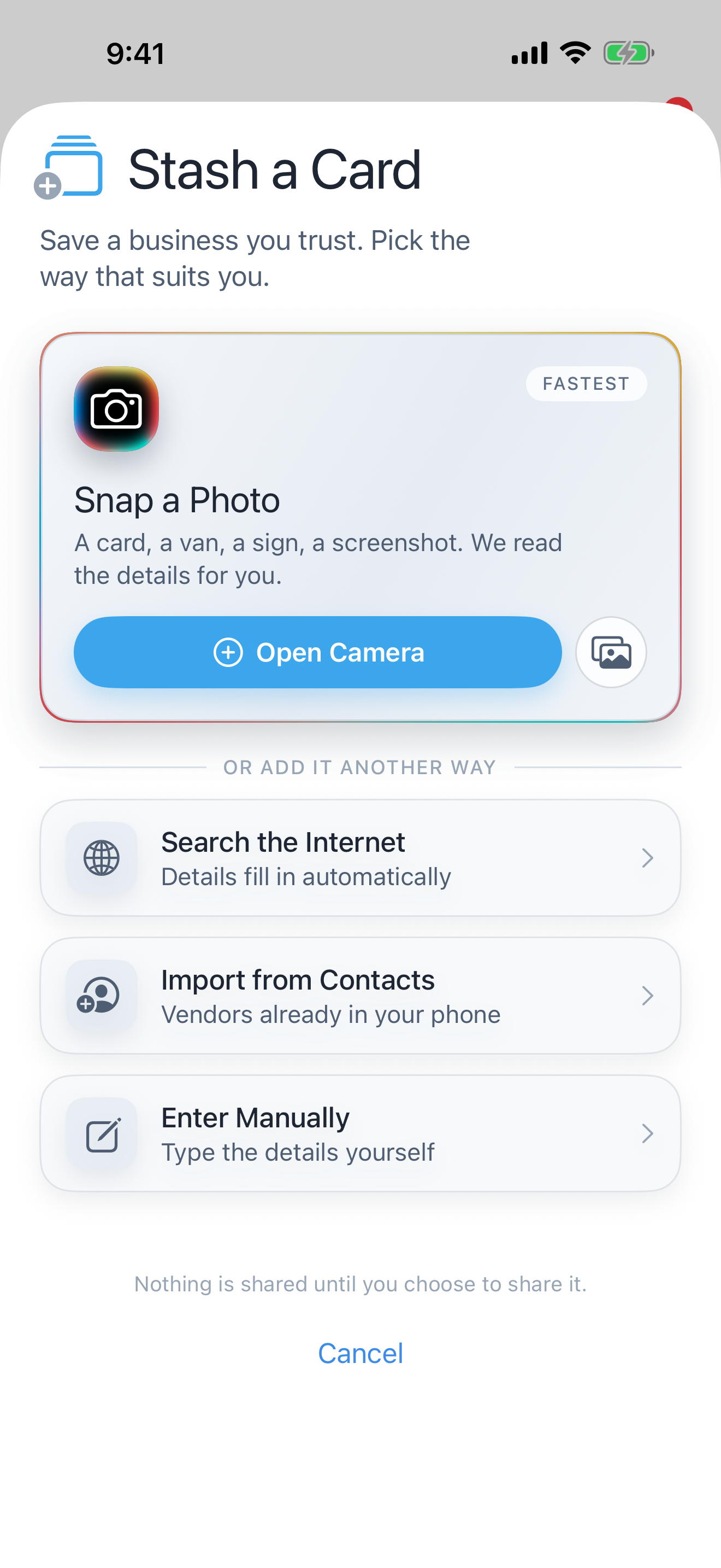 STASH. Trusted Recommendations screenshot 2