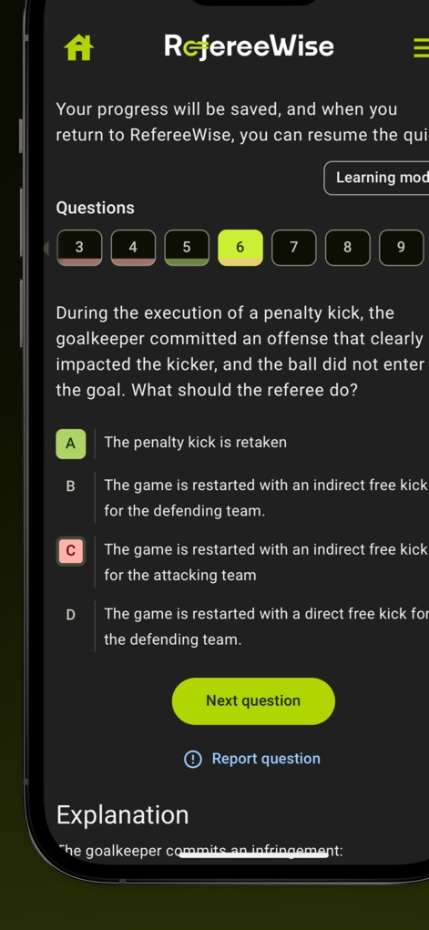 RefereeWise - Referee Tests - Sports App | MWM