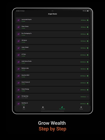 Millionaire Lab Simulator Pro iPad screenshot