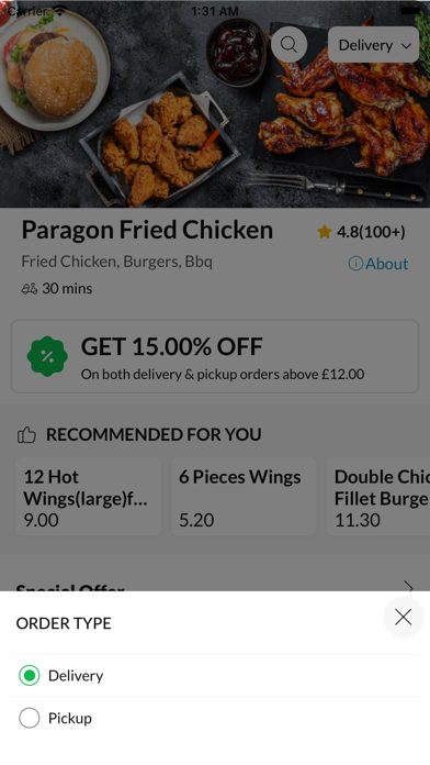 Paragon Fried Chicken Screenshot