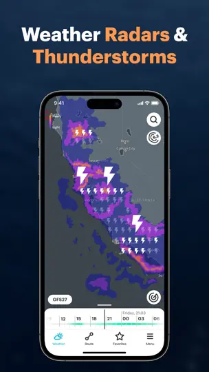 WindHub: Sailing Weather iPhone Ekran Görüntüsü 4