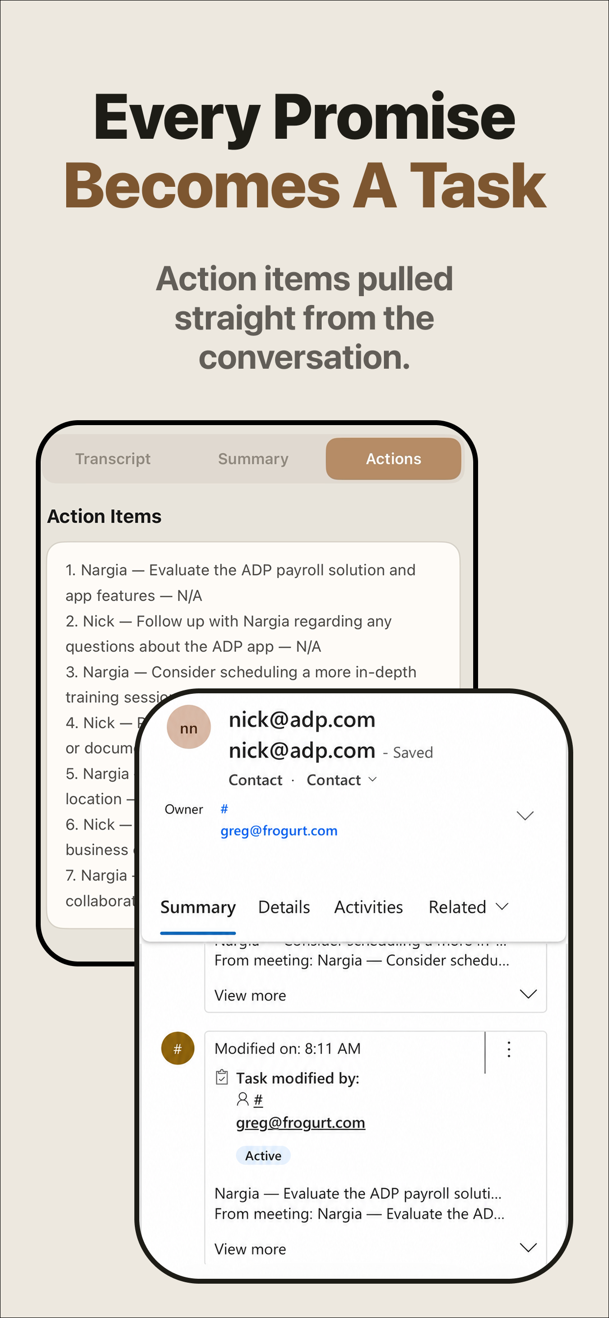LogicNotes: Sales Notes to CRM screenshot 4